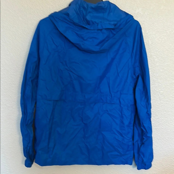 Blue Hooded Windbreaker Jacket - Picture 5 of 9